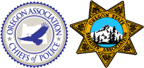 Oregon Association of Chiefs of Police & Oregon State Sheriff's Association logo