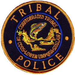 Confederated Tribes of Coos, Lower Umpqua, & Siuslaw Indians Police Department logo
